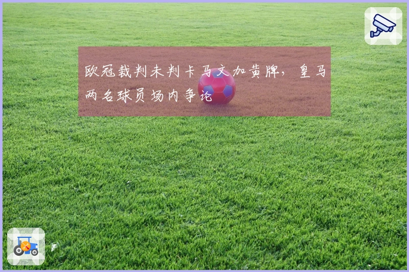 欧冠裁判未判卡马文加黄牌，皇马两名球员场内争论