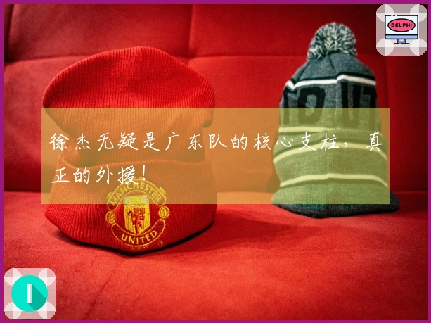 徐杰无疑是广东队的核心支柱，真正的外援！